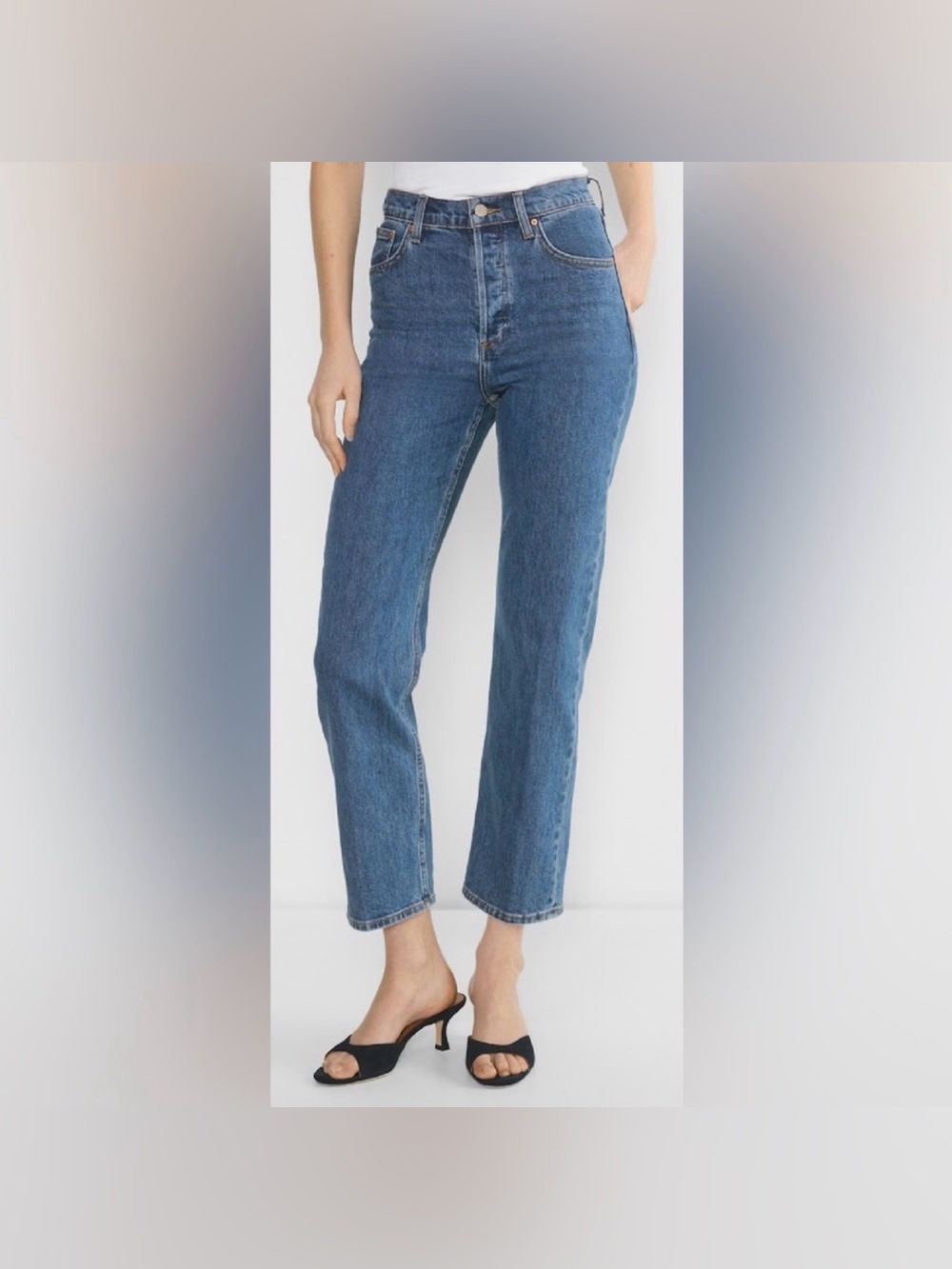 Artiza Denim Forum The Argo High Rise Straight Denim Jeans size 26 GUC